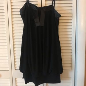 Black Bubble Party Dress